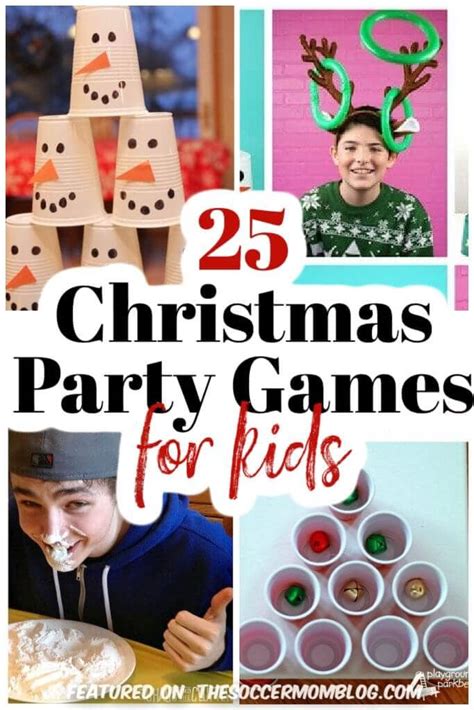 25 Kids Christmas Party Games for Kids - The Soccer Mom Blog