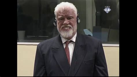 Bosnian-Croat war crimes suspect Slobodan Praljak 'takes poison' in UN ...