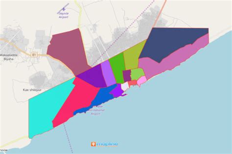 Mapping City Districts of Somalia - Mapline