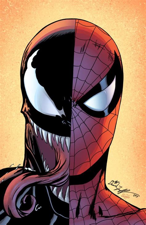 Spiderman and Venom | Arte da marvel, Homem aranha desenho, Papel de ...