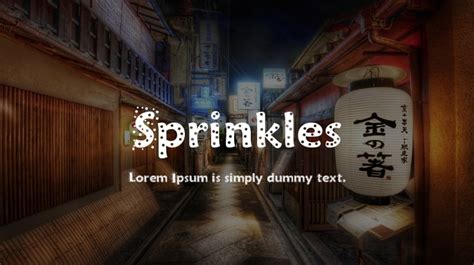 Sprinkles Font : Download Free for Desktop & Webfont