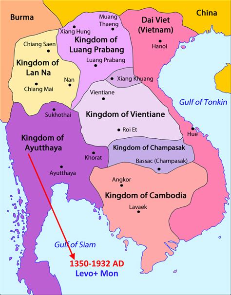 Khmer Empire Maps, Cambodia