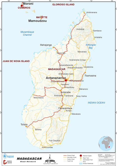 2.3 Madagascar Road Network | Digital Logistics Capacity Assessments