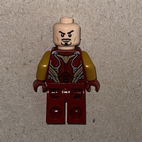 Lego Iron Man MK85 Mark 85 Minifigure SH573 Avengers Compound Battle ...