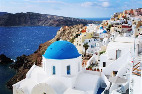 Oia, Santorini, Greece. Went at the end of the tourist season, there ...