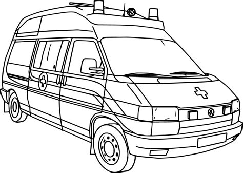 Ambulance Coloring Pages at GetDrawings | Free download