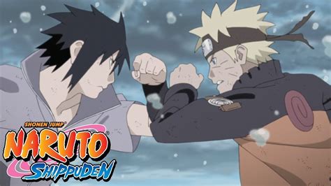 Sasuke And Naruto Fighting