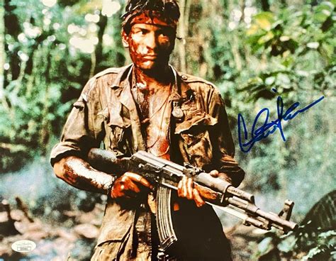 Charlie Sheen Signed Autographed Photo 11×14 JSA Platoon Chris Taylor 9 ...