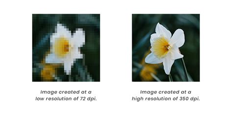 Low Resolution Images vs. High Resolution Images Differences