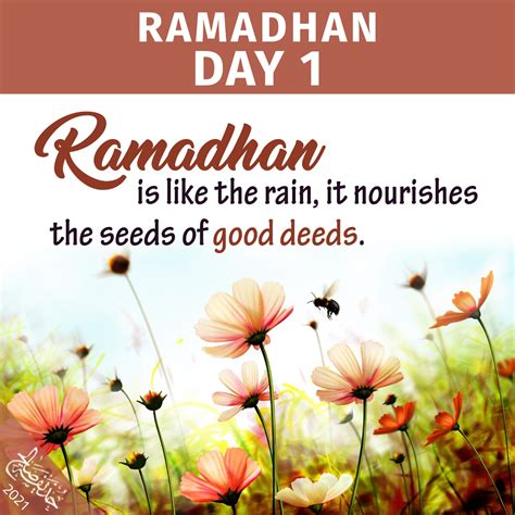 Ramadhaan 1442 – Daily Quotes – The Peace Centre