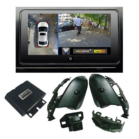 Camera, Monitor & Sensor Kits Car 1080P HD 360° 4CH Surround Bird View ...