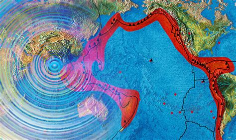 Ring of FIRE: More earthquakes strike along HUGE fault zone as seismic ...