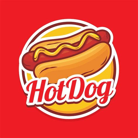 Premium Vector | Hot dog logo design