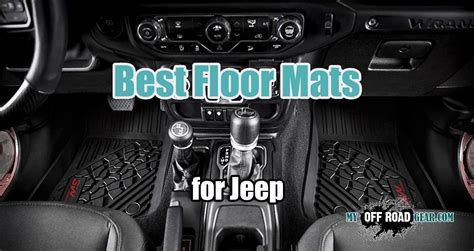 Best Floor Mats for Jeep Gladiator: Top-Rated Products 2022 in 2022 ...