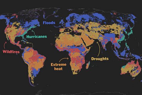 Map Of World After Climate Change - Dannie Elisabeth