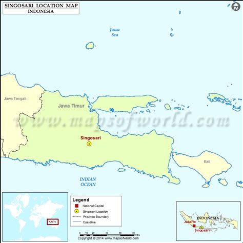 Where is Singosari | Location of Singosari in Indonesia Map