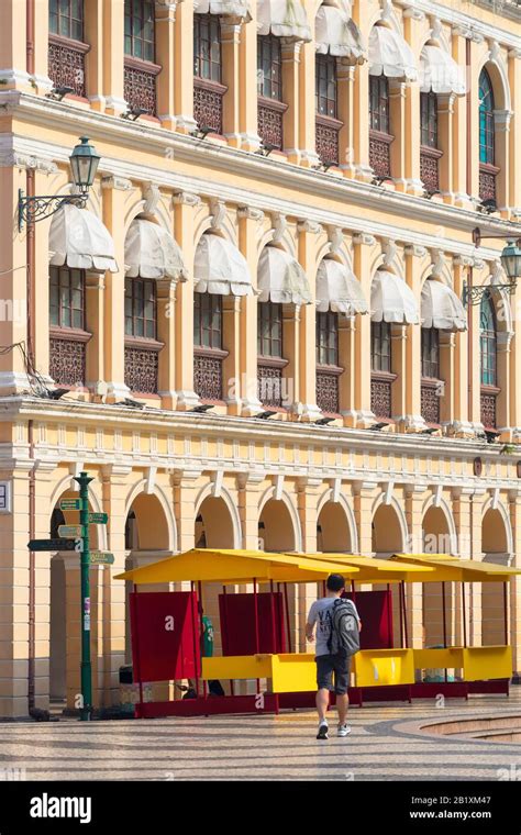 Senado Square, Macau, China Stock Photo - Alamy