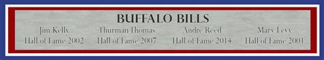 Buffalo Bills Hall Of Famers Autographed Framed 8x10 Photo With 4 ...