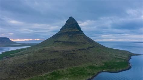 Kirkjufell Mountain In Summer Evening Stock Footage SBV-347354557 ...