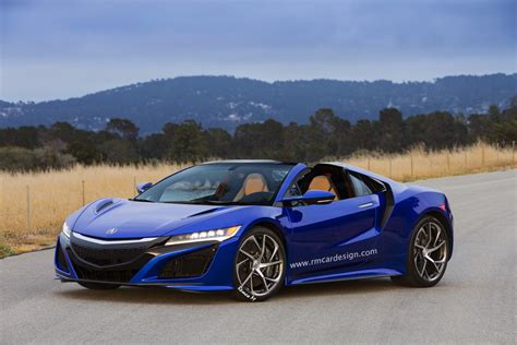 New Honda NSX Rendered as a Targa - GTspirit