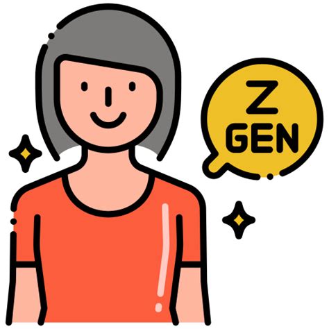 Generation z Flaticons Lineal Color icon