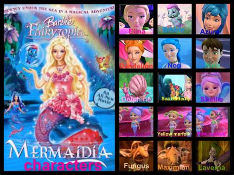 barbie fairytopia mermaidia characters - Barbie Movies Fan Art ...