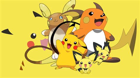 Pikachu evolution background/wallpaper (normal) by Jaceymon on DeviantArt