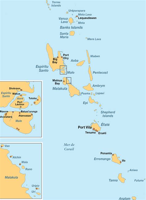 Vanuatu Islands cruise port schedule | CruiseMapper