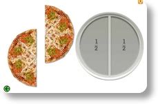 fraction pizzas - from starfall division | Math - Fractions | Pintere…