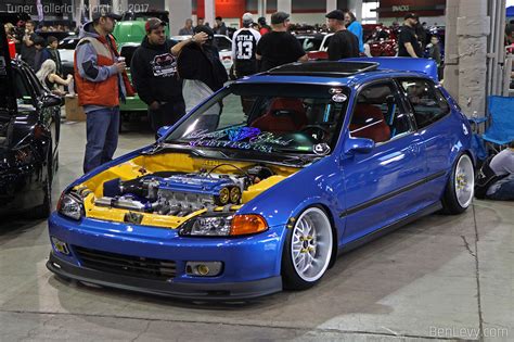 Custom Blue Honda Civic EG6 Hatchback - BenLevy.com