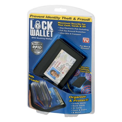 As Seen on TV Lock Wallet - Walmart.com