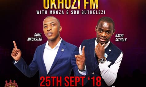 Dumi Mkokstad will be live on Ukhozi FM today - Political Analysis