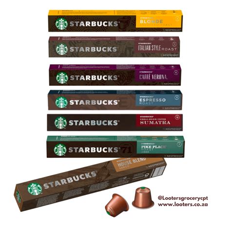 Starbucks Coffee Pods (10's)(House Blend) - Looters