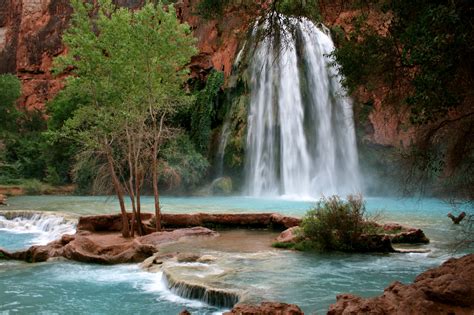 Havasu Falls: surreali cascate all'interno della riserva indiana degli ...