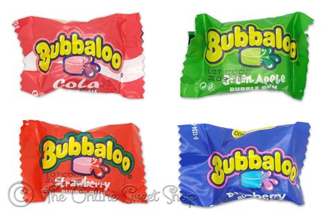 BUBBALOO BUBBLE GUM SWEETS - *VARIOUS FLAVOURS* | eBay