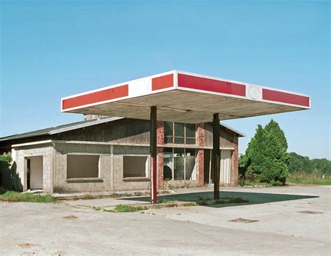 g h o s t s i n t h e t v - Abandoned gas stations, photography by Eric...