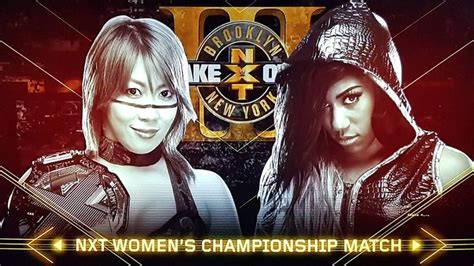 Asuka vs. Ember Moon | Nxt takeover, Reign, Asuka