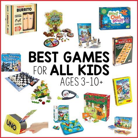 Board Games For Kids Clipart Border