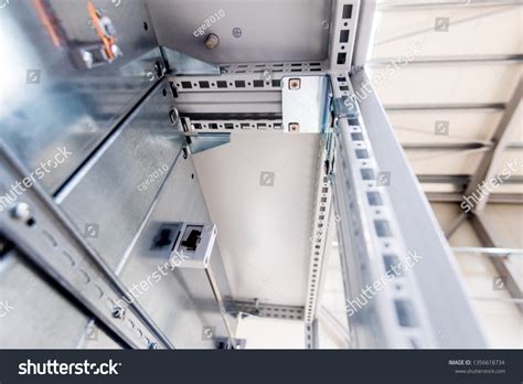 Industrial Enclosure Frame Electrical Equipment Factory Stock Photo ...