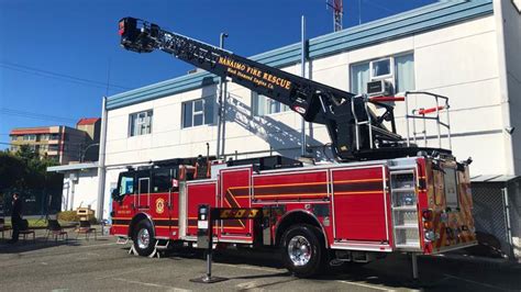 New advanced ladder truck ready to be deployed by Nanaimo Fire Rescue ...