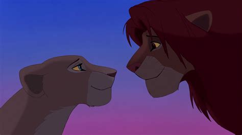 Simba and Nala in love | Disney kiss, Disney romance, Lion king pictures