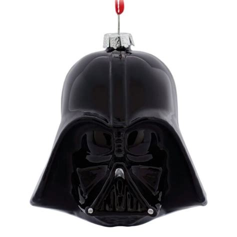 Darth Vader Holiday Christmas Tree Glass Ornament Classic STAR WARS ...