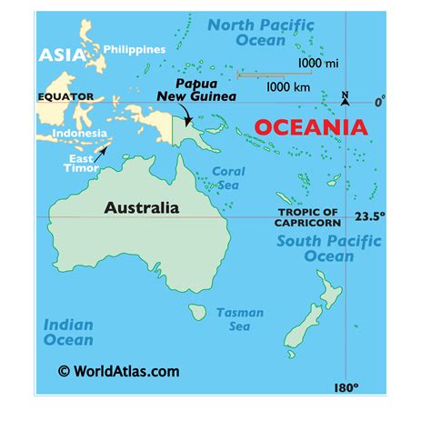 Map of Papua New Guinea - Papua New Guinea Map, Geography of Papua New ...