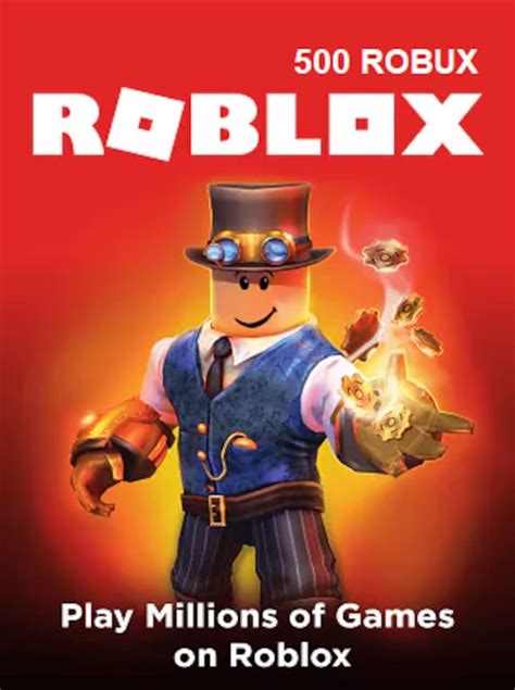 ¡Comprar Roblox Gift Card (PC) 500 Robux - Roblox Key - GLOBAL - Barato ...