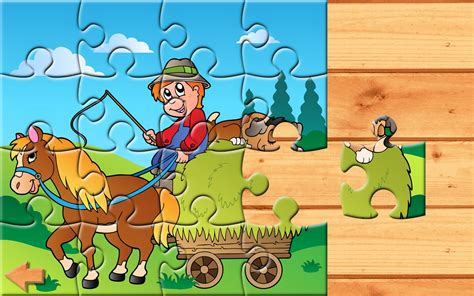 20 Fun Puzzle Games for Kids in HD: Barnyard Jigsaw Learning Game for ...