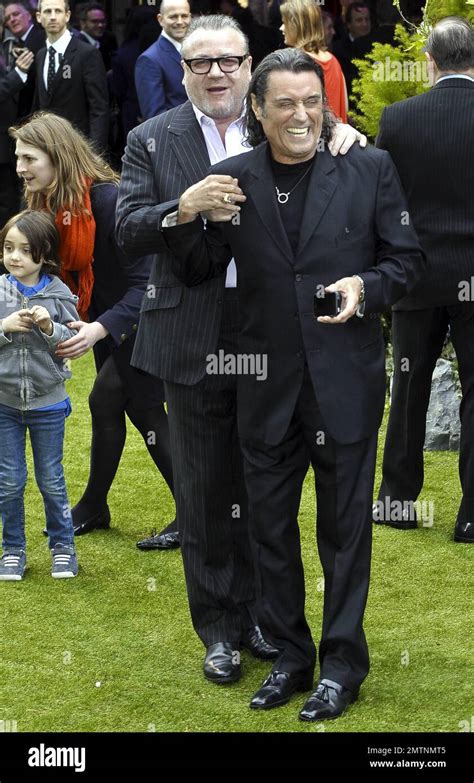 Ray Winstone and Ian McShane at the premiere of "Snow White and the ...