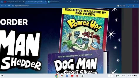 Dog Man: The Scarlet Shedder - Power Up! Magazine - YouTube