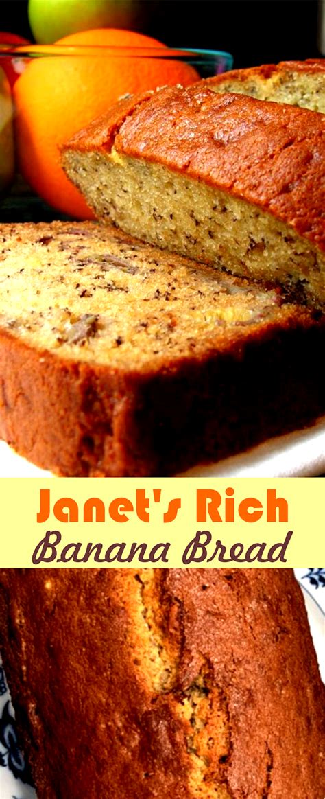 Janet's Rich Banana Bread | Think food