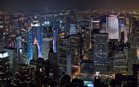 New York City At Night Wallpapers - Wallpaper Cave