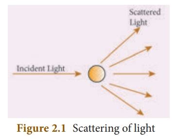 Types of scattering of Light